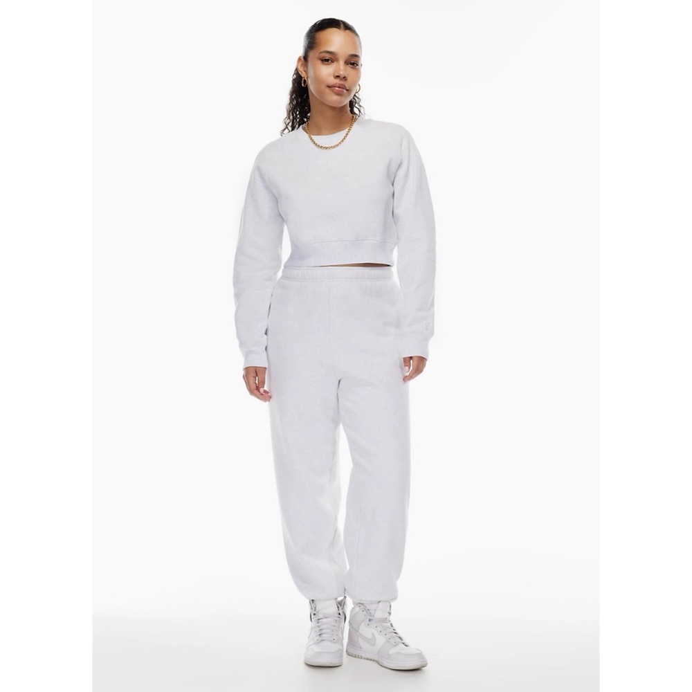 Aritzia Tna Cozyaf Cropped Crewneck Sweatshirt